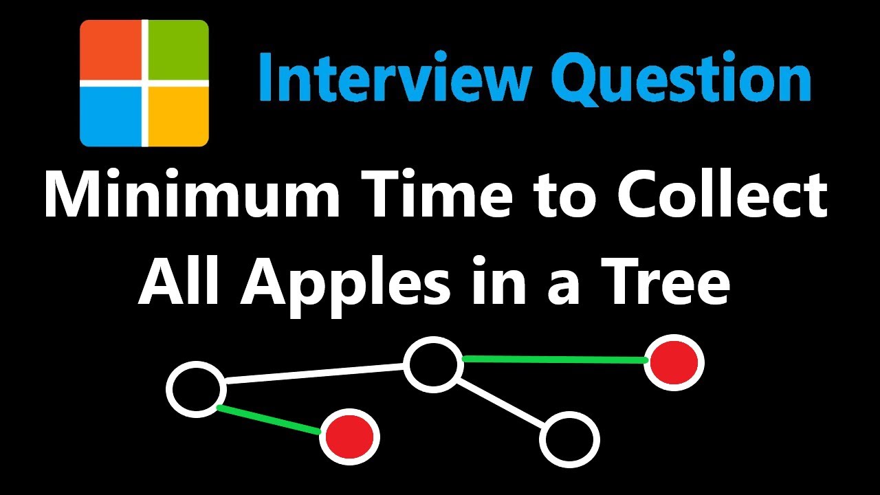 Minimum Time to Collect All Apples in a Tree - Leetcode 1443 - Python