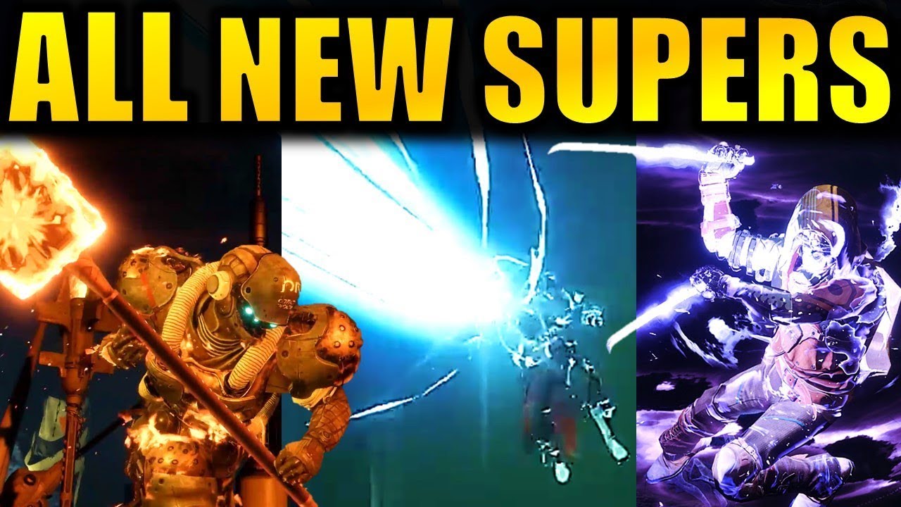 Destiny 2: ALL 9 NEW SUPERS REVEALED! - New Perks & Abilities! | Forsaken Expansion