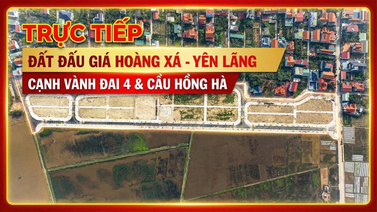 VAN TUYEN LAND | BẤT ĐỘNG SẢN MÊ LINH - HÀ NỘI đang phát trực tiếp! Đấu Giá Hoàng Xá- Yên Lãng - HN