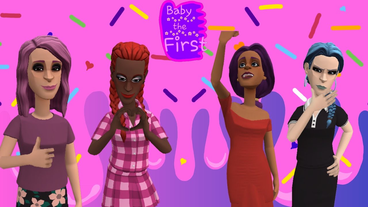 Crash Test Dummy Bothers Babra and Her Sisters on their Train (Baby the First Clip)