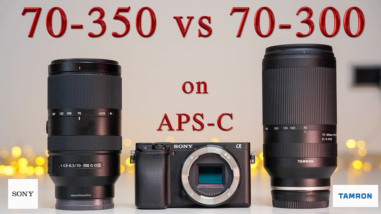 Sony 70-350 против Tamron 70-300 на моей камере A6400 APS-C — сравнение бок о бок — Лучший телеоб...