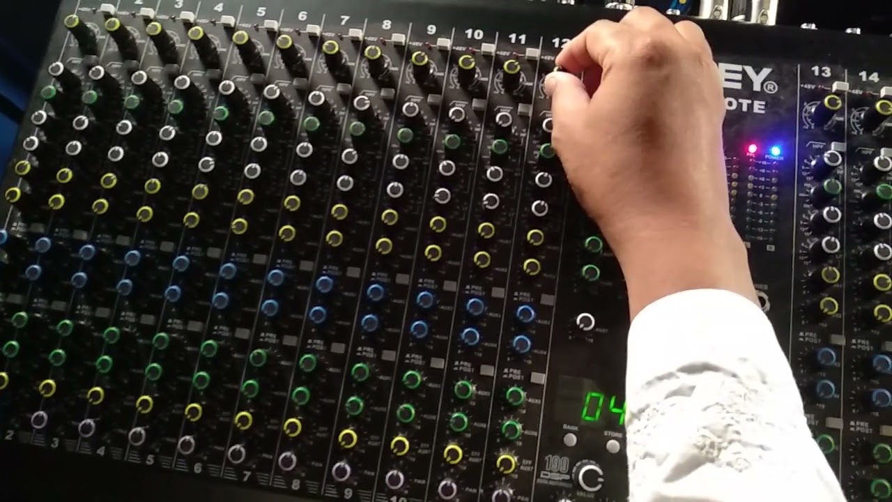 Setting Mixer Ashley King Note 24