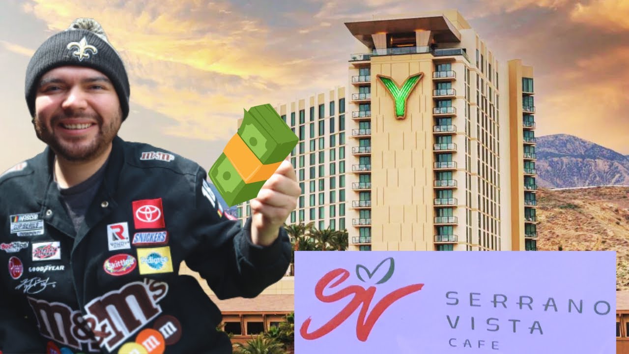 Yaamava Casino, Eating At The Serrano Vista Cafe and Pizza Mayhem. Gambling And Winning At The Slots