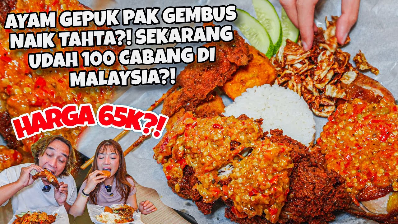 NAIK TAHTA! AYAM GEPUK PAK GEMBUS SIGNATURE SIAP GO INTERNATIONAL 
