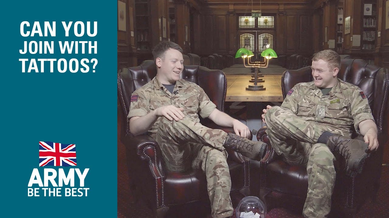 Myth Busting: Army Edition - Can you join with tattoos?