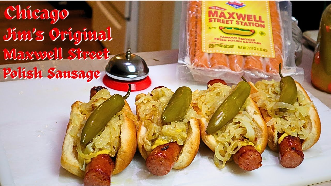 JIM'S ORIGINAL MAXWELL STREET POLISH | HOW TO MAKE CHICAGO JEWTOWN MAXWELL STREET POLISH SAUSAGE