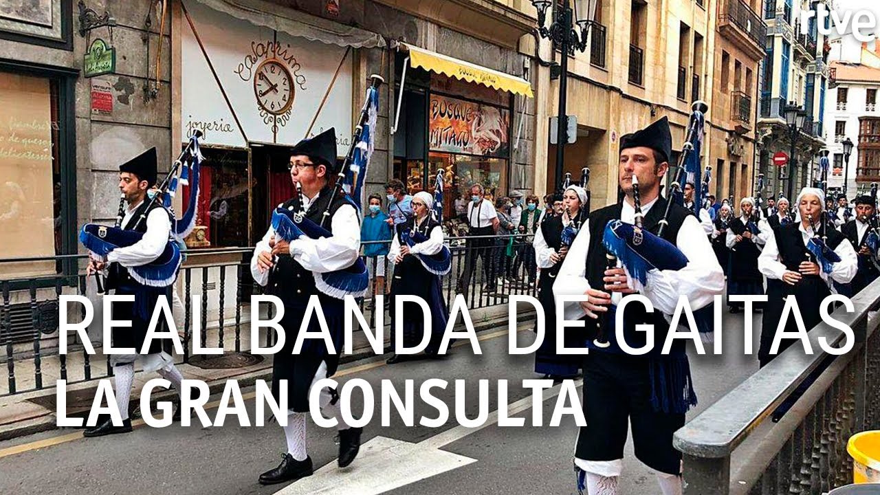 REAL BANDA DE GAITAS CIUDAD DE OVIEDO | La gran consulta
