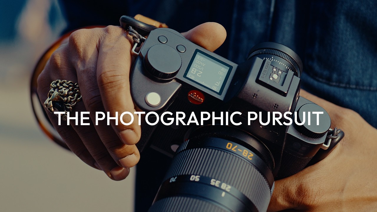 The Photographic Pursuit - Gajan Balan with the SL-System