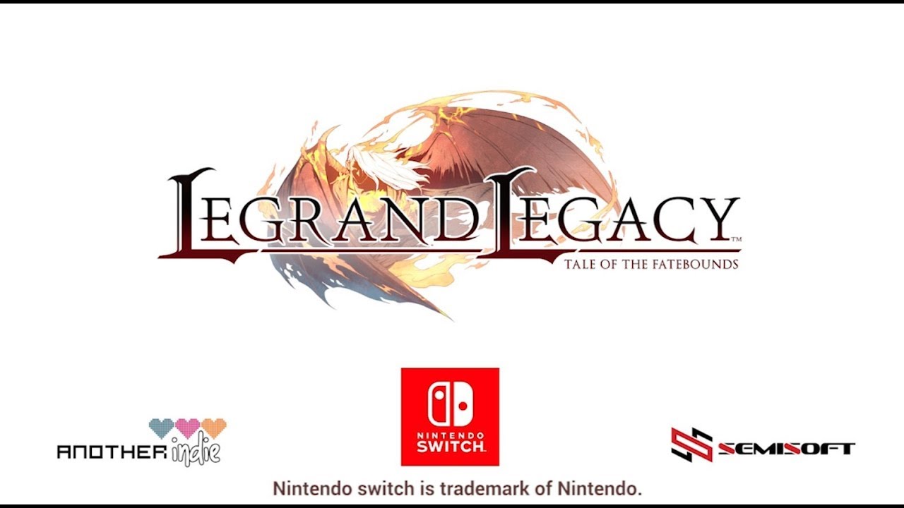 Legrand Legacy: Tale of the Fatebounds Switch Launch Trailer