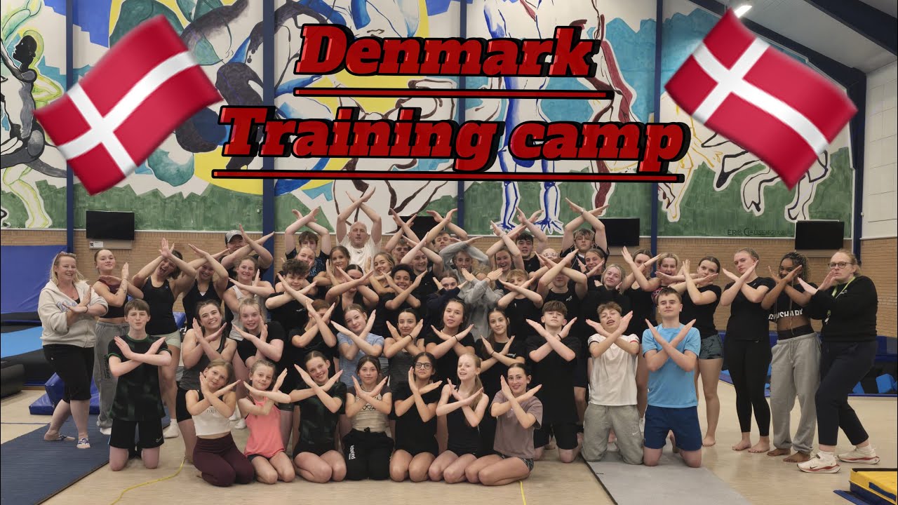 LS gymnastics club Crewe academy - Denmark, vesterlund training camp - Teamgym