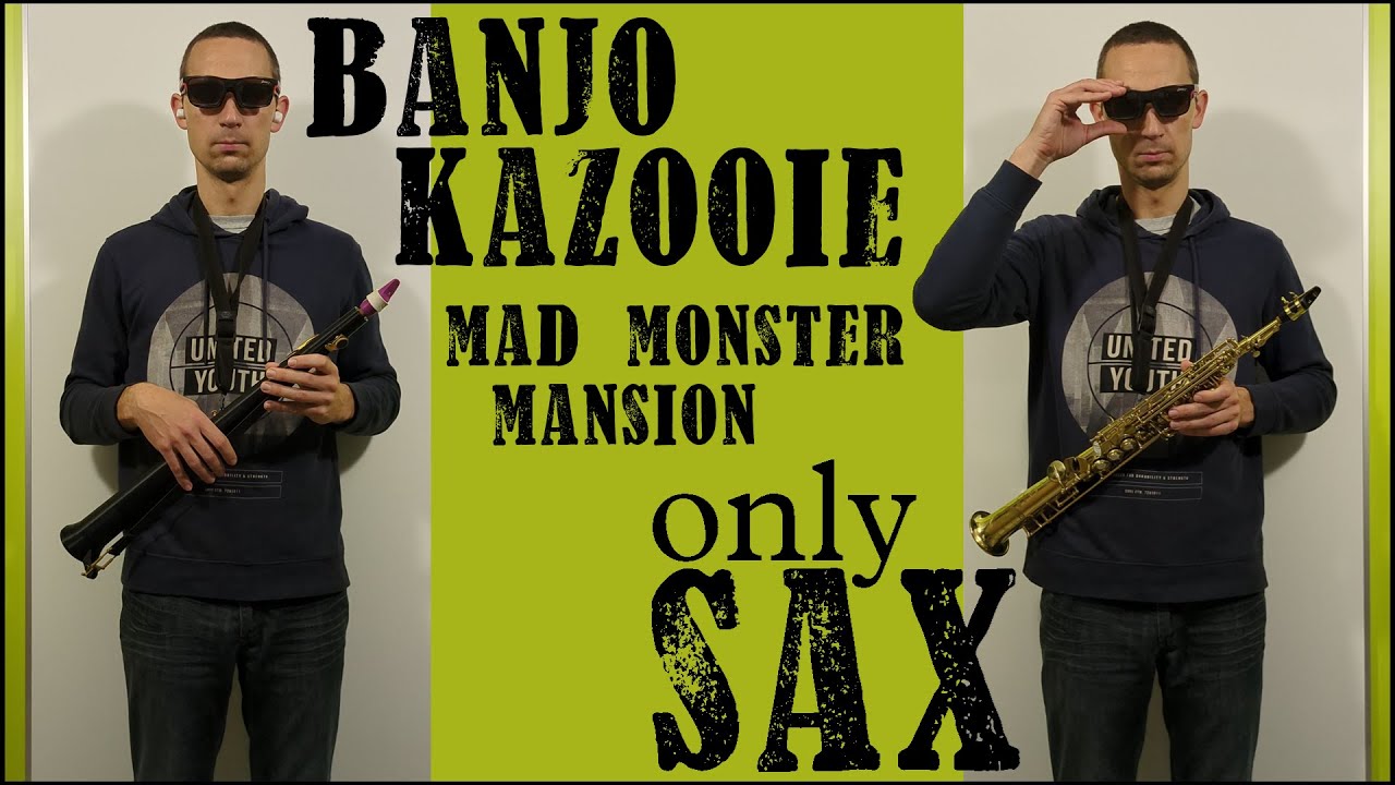 Banjo-Kazooie - Mad Monster Mansion - saxophone only (a saxapella)