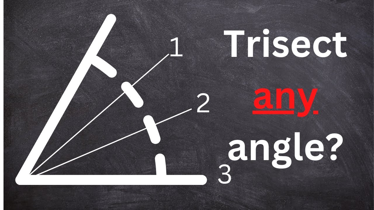 (Almost) trisect an angle