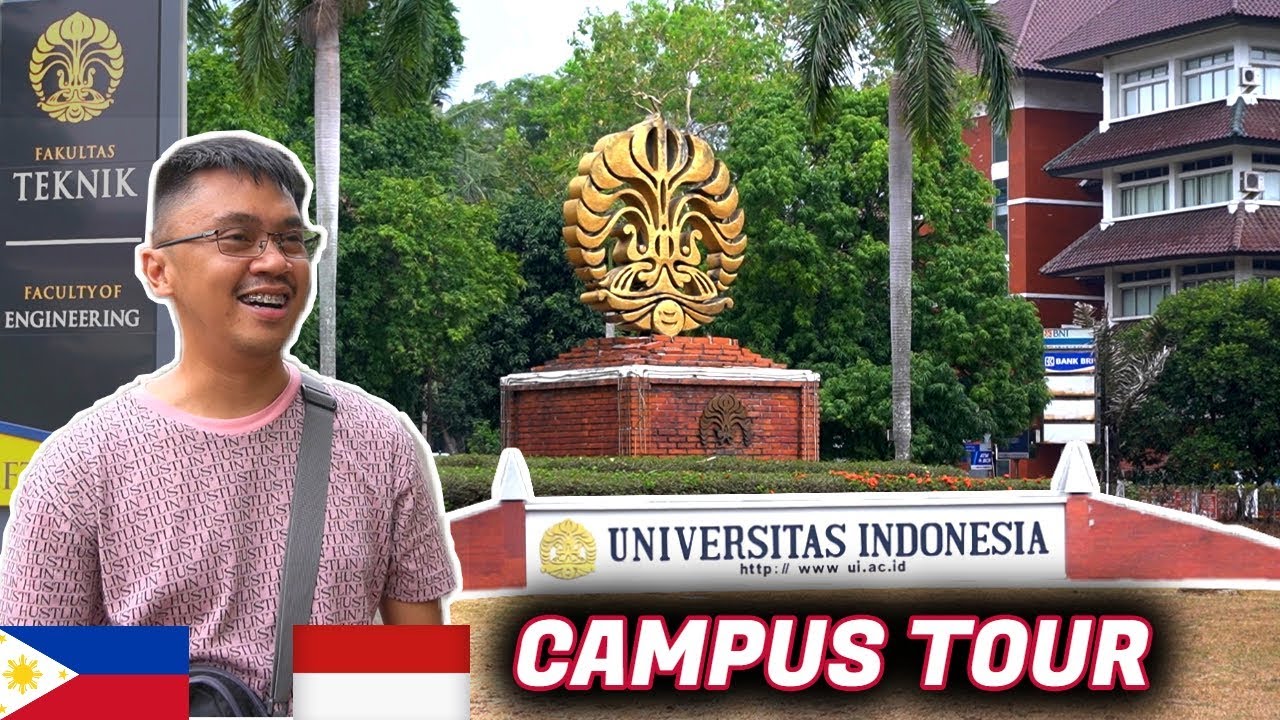 Profesor Teknik Filipina visits UNIVERSITAS INDONESIA | Campus Tour | Depok, Indonesia