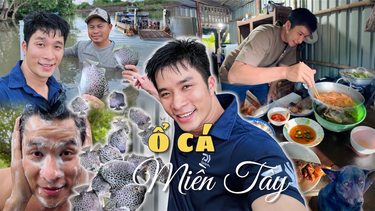 Về Bình Đại Bến Tre | Trải Nghiệm Bắt Cá, Nấu Ăn Giữa Đầm