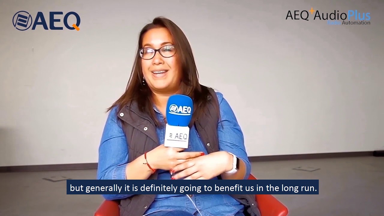 AudioPLUS - Radio Automation System. Interview at Radio Ibero 90.9 Mexico