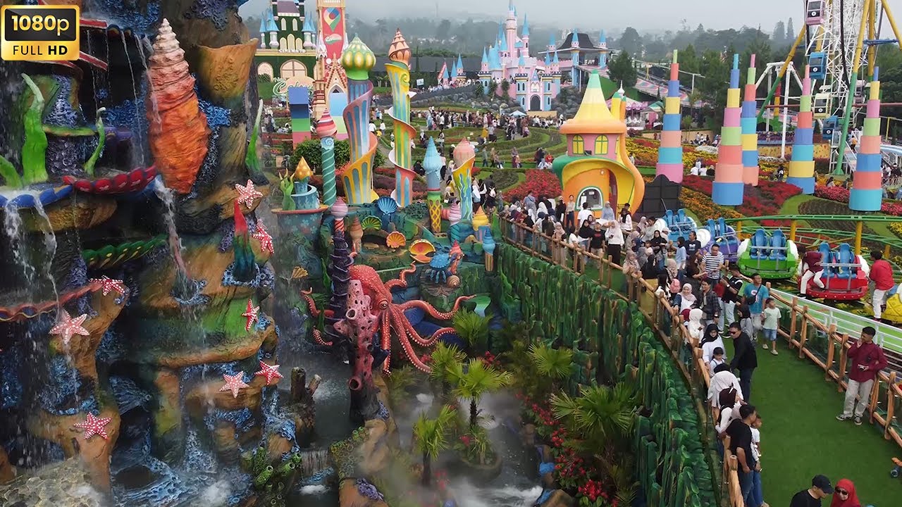 Taman Bunga NEW CELOSIA : Bandungan Jawa Tengah I jalan-jalan VLOG 