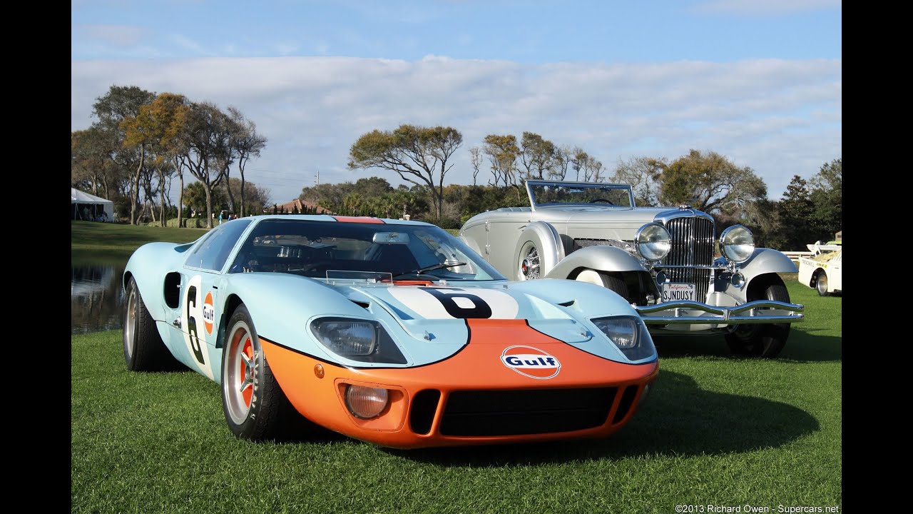 GT40s at Amelia Island