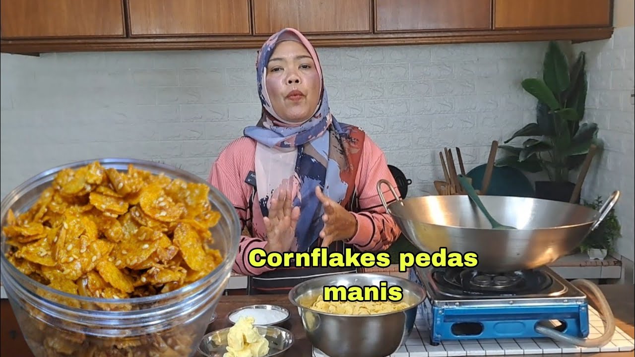 🔥 Cornflakes Pedas Manis Rangup – Kudapan Paling Laju Habis!