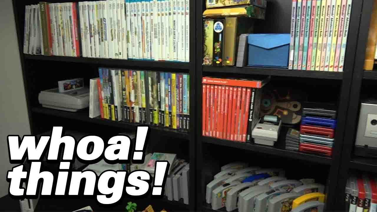 Studio + Zelda Collection + Game Room Tour