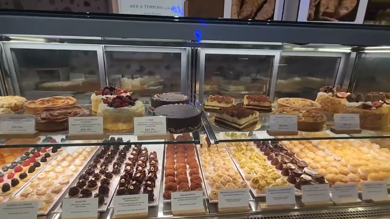 Eataly Silicon Valley, California - Part 2 Italian Pastries