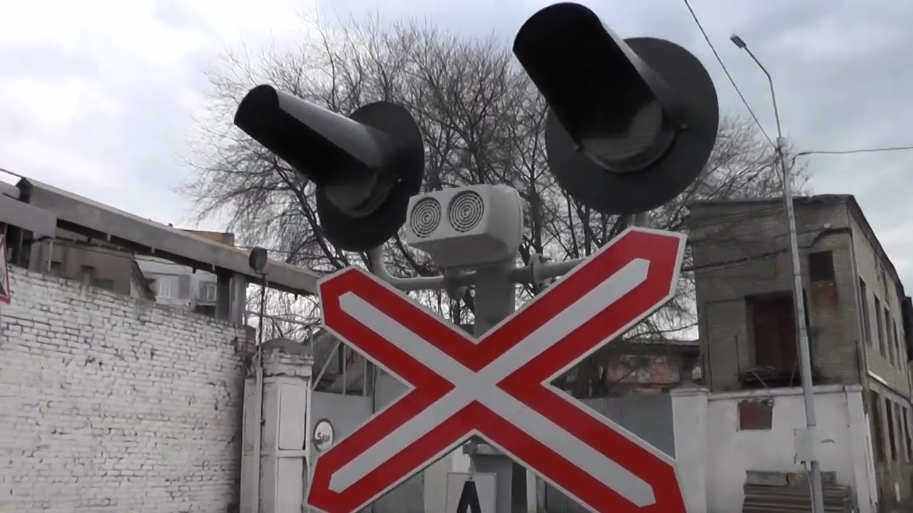 ЖД переезды Москвы и Подмосковья часть 17 Электрозаводская ветка