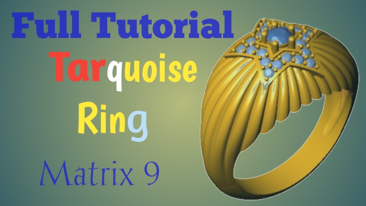 Matrix Ring Tutorial || Basic ||Beginner