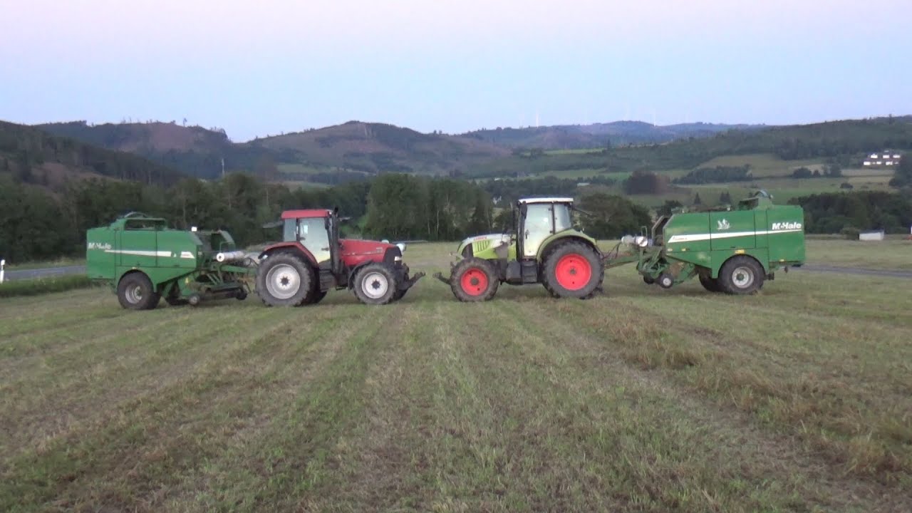 McHale baling silage