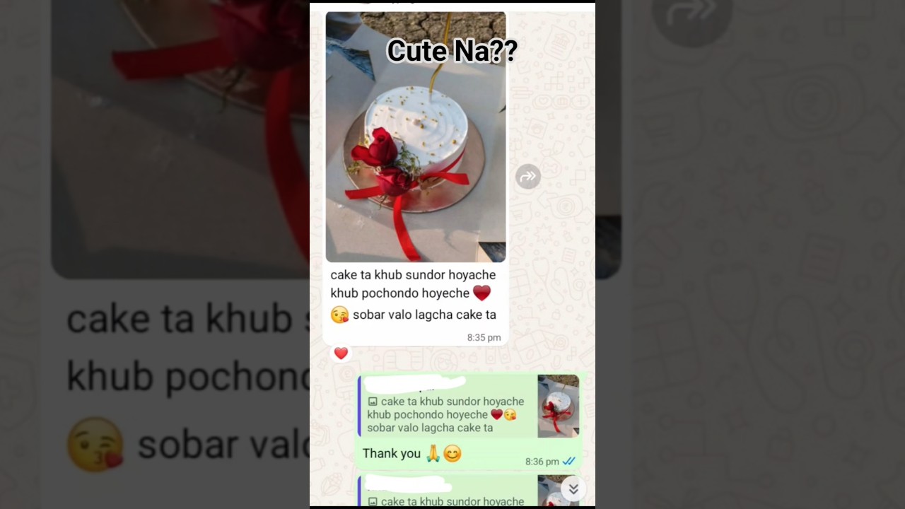 প্রিয় মানুষের জন্য ছিল কেকটা❤️boyfriend birthday cake design ||#cake #flowers #homemade #simple