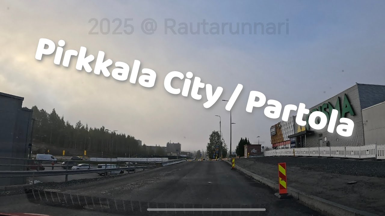 📍 Driving in Finland - Pirkkala City / Partola