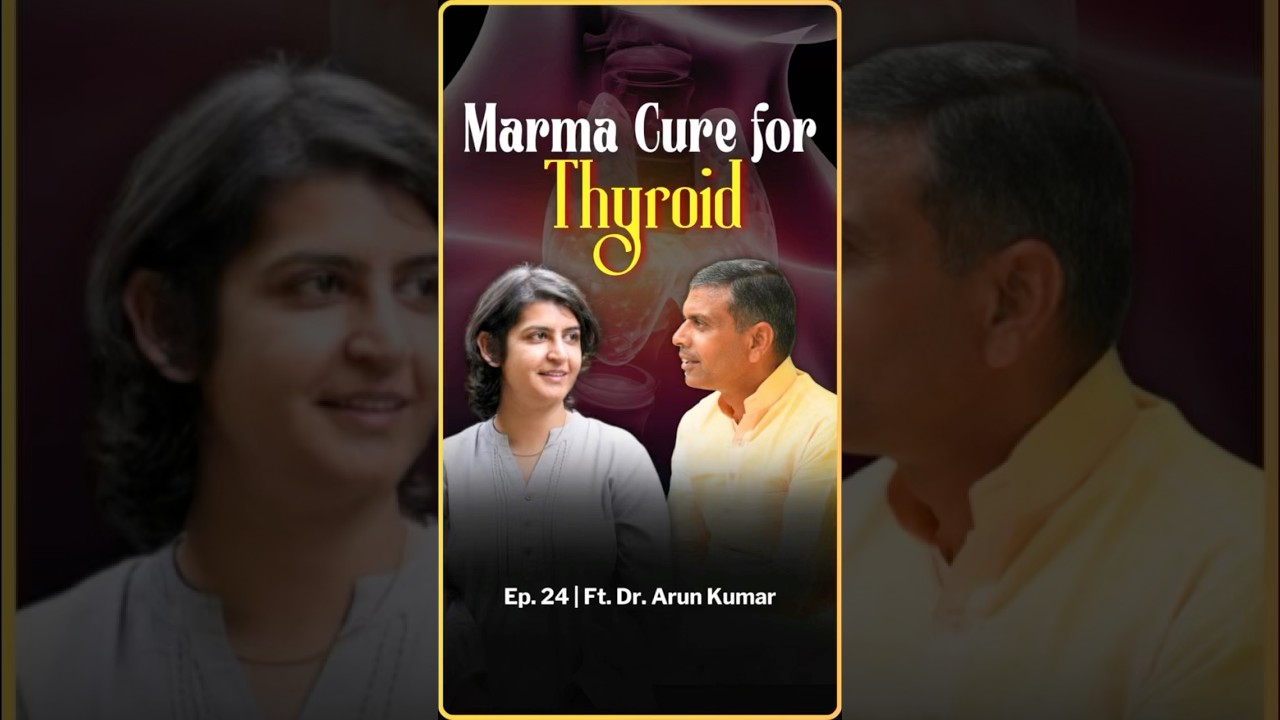 Cure thyroid in 30 days with marma chikitsa #shorts