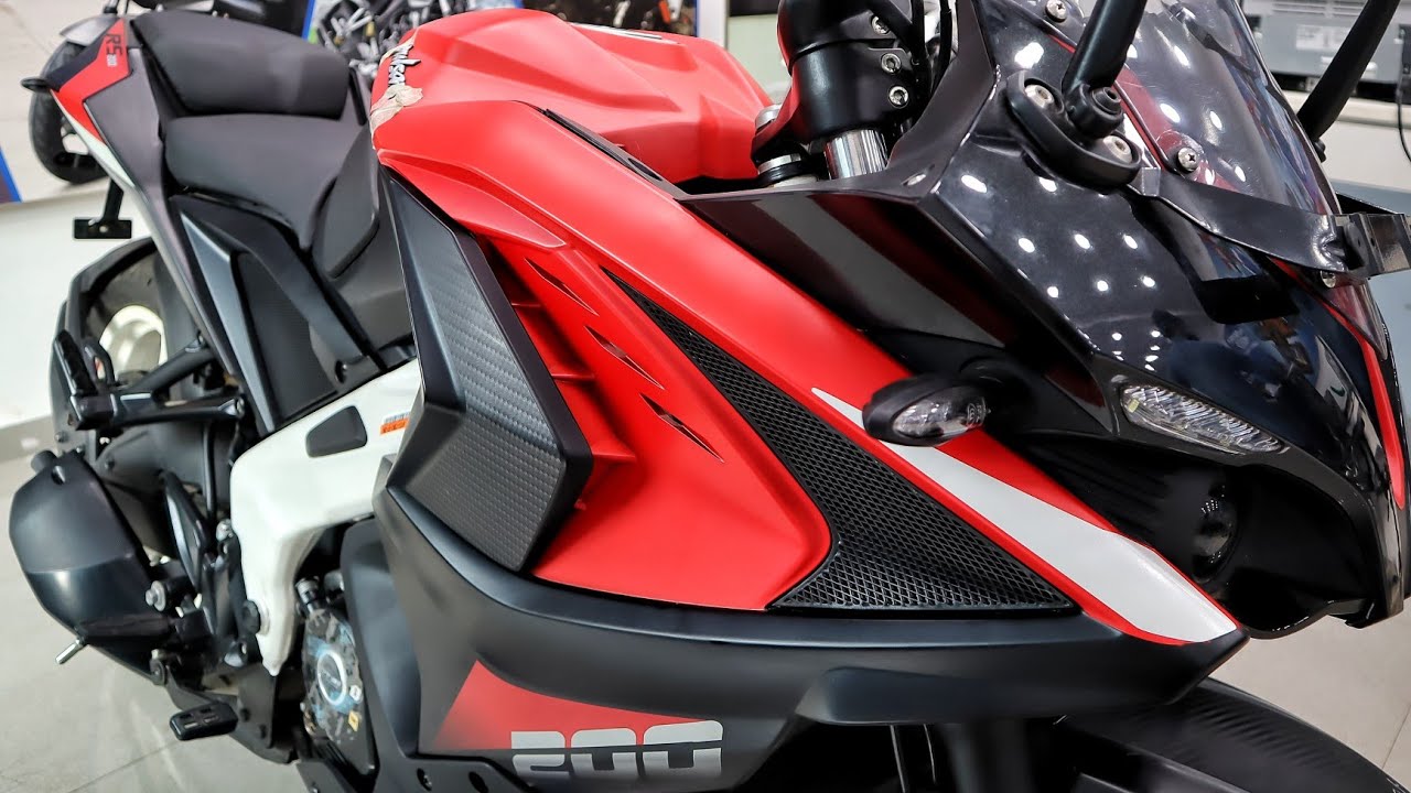 2021 New Bajaj Pulsar RS 200 😱 ( Matte Red ) ☑️ BS6 With All New Features | Price , Review in Hindi
