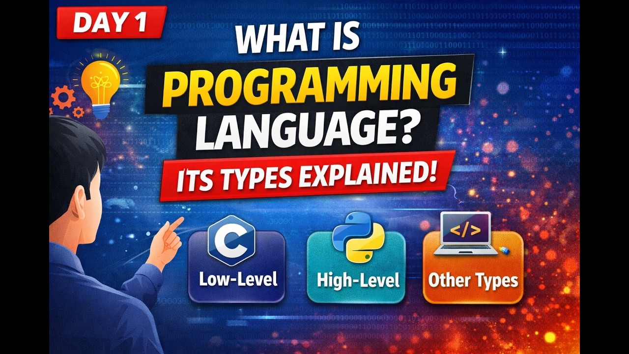 Lecture 1 | Introduction to Programming Language |  Types of Programming Language | C Programming