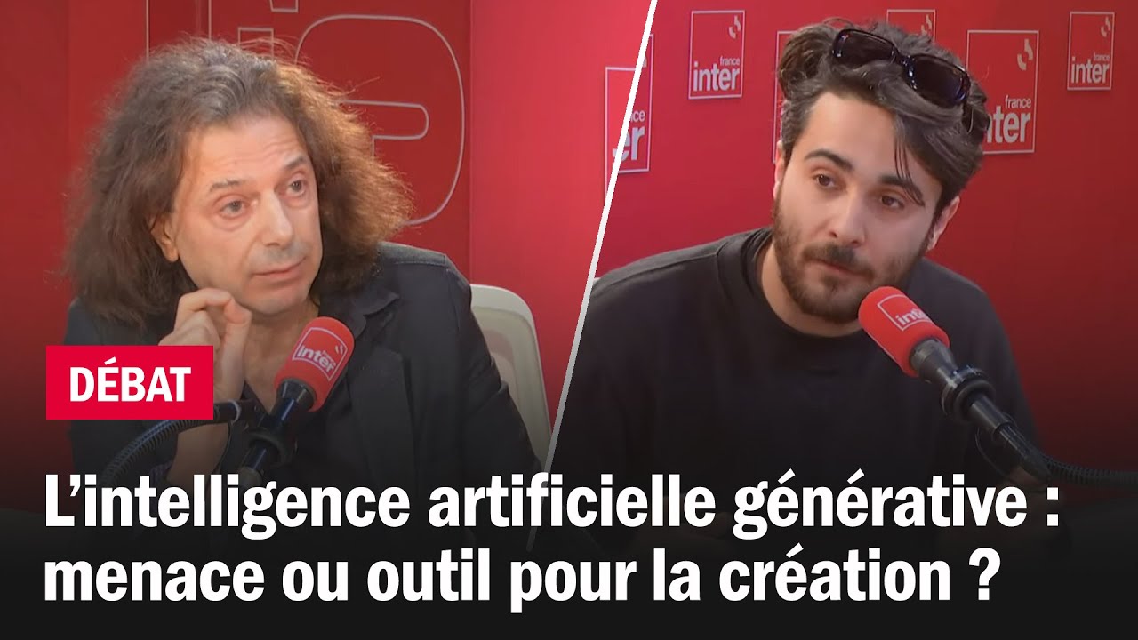 L’IA générative : menace ou outil pour la création ? - Le débat du 7/10