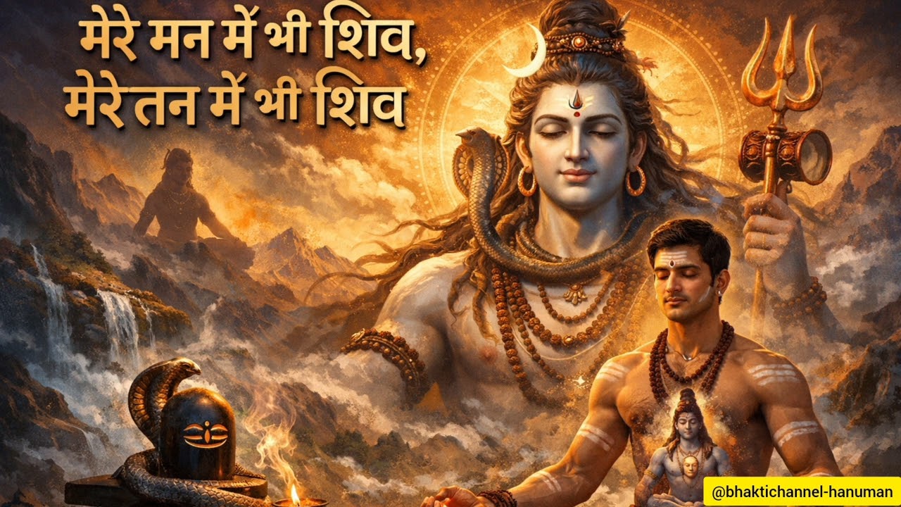 मेरे मन में भी शिव, मेरे तन में भी शिव | Mahadev Bhakti Status 2026 | Powerful Shiv Bhajan | 