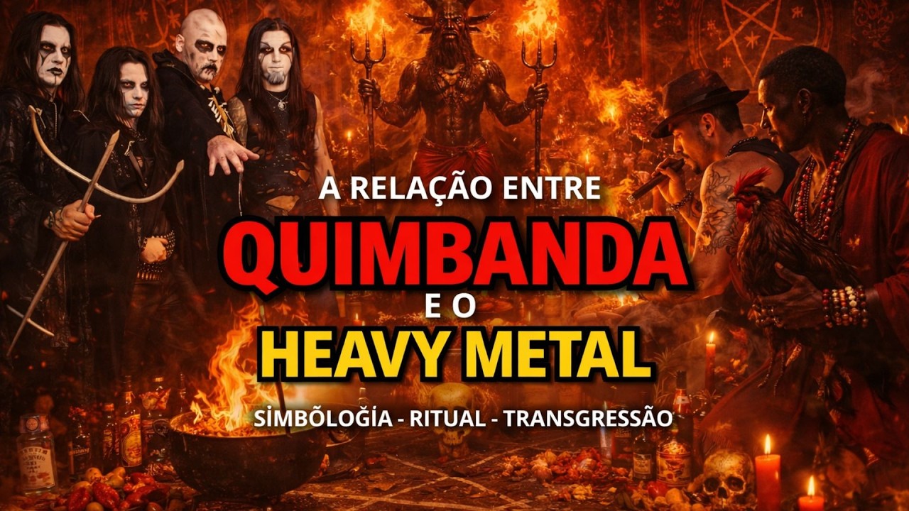 A QUIMBANDA está cada vez mais forte no Heavy Metal. Quem foram os precursores no Brasil?