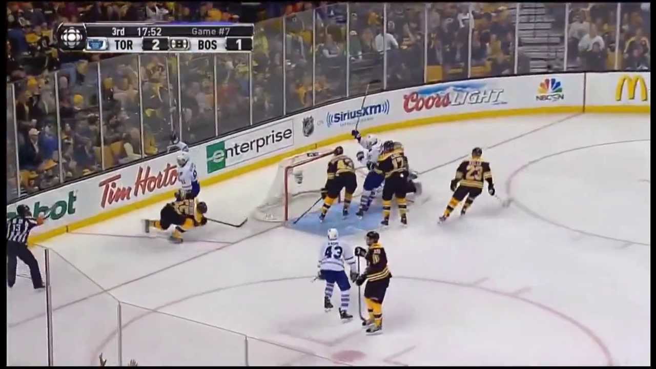 Boston Toronto Game 7 Highlights HD 5-4 Bruins Win-Leafs Collapse