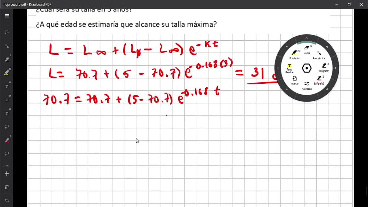 22a Crecimiento  Bertalanffy Ej1