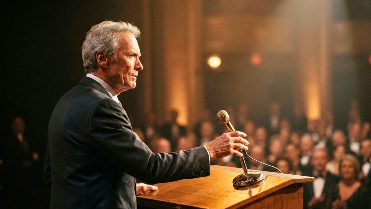 Clint Eastwood LEFT the Stage Mid-Event — What He Saw Was NEVER Meant to Be Seen