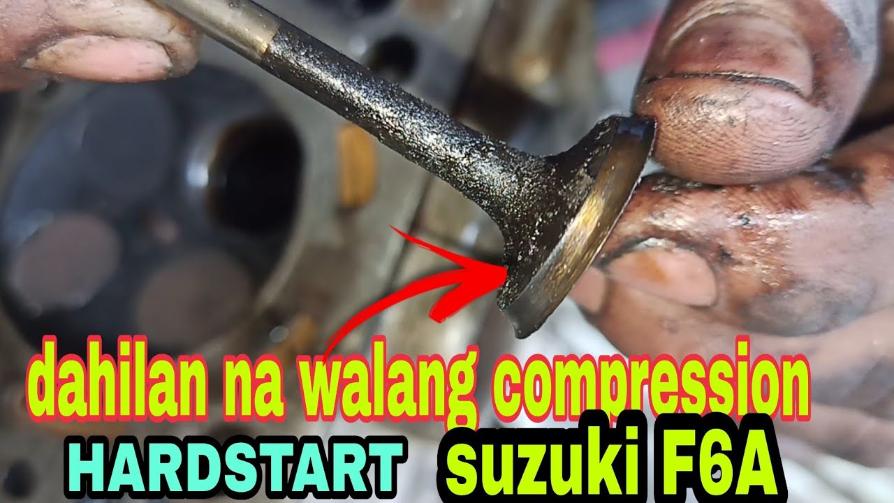 dahilan na walang compression | hardstart | Suzuki F6A