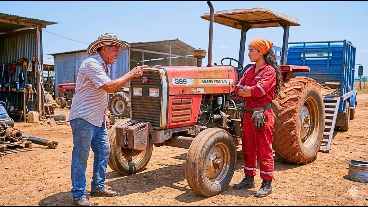 „Der Traktor taugt nichts mehr–nimm ihn mit!“sagte der Ranchbesitzer…ohne zu ahnen, was dann geschah