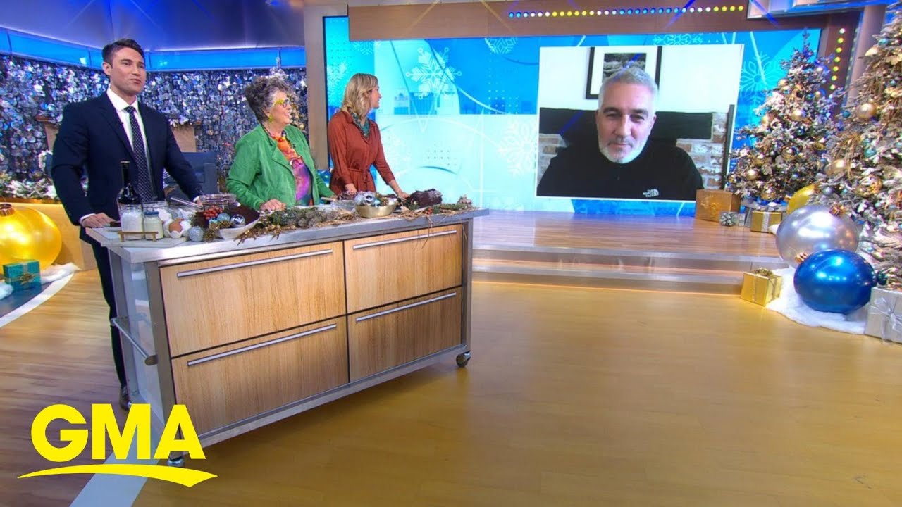 Prue Leith and Paul Hollywood talk 'Great American Baking Show: Celebrity Holiday' l GMA