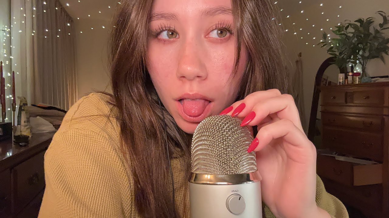 ASMR | Mic Scratching, Nail Tapping, and Mouth Sounds!!