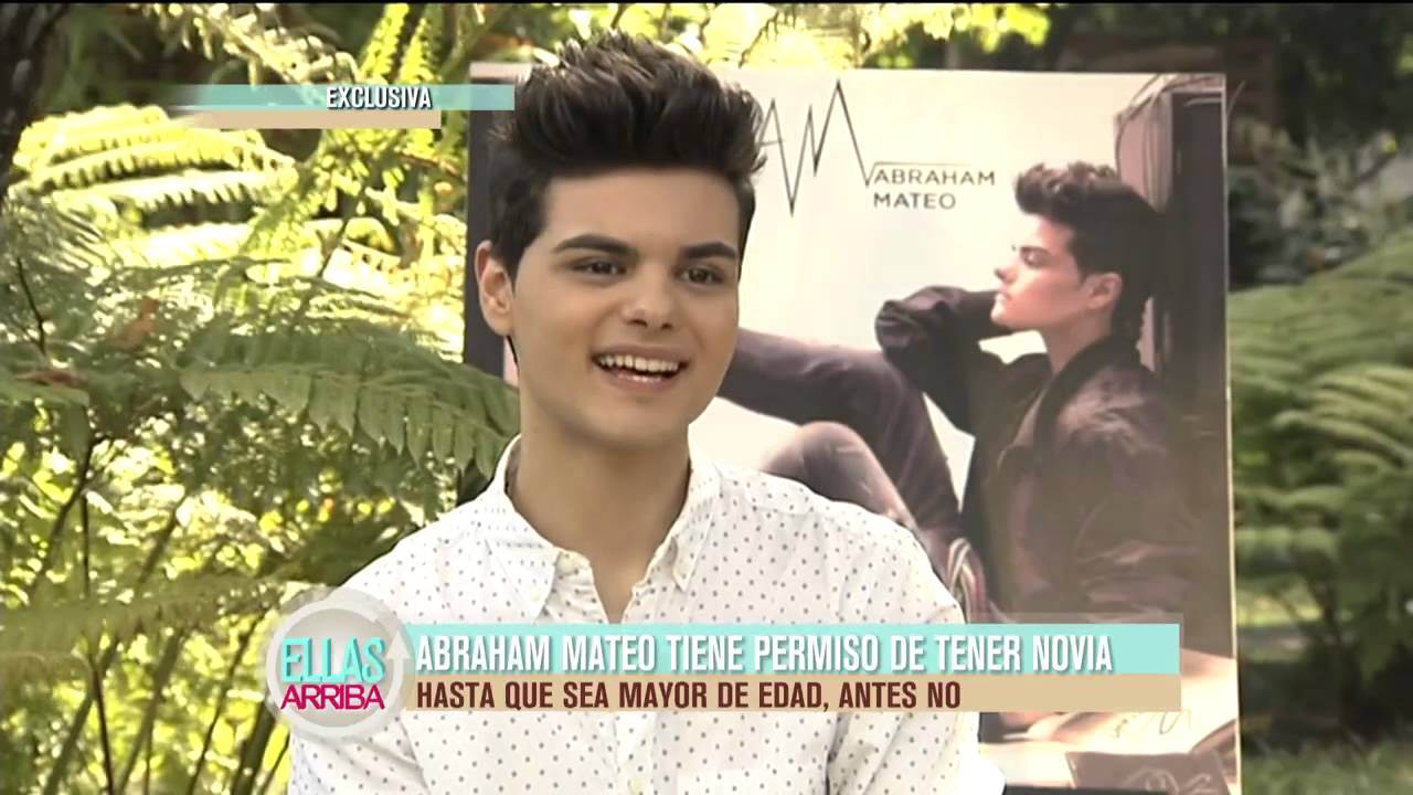 ¡Abraham Mateo tiene permiso para tener novia!