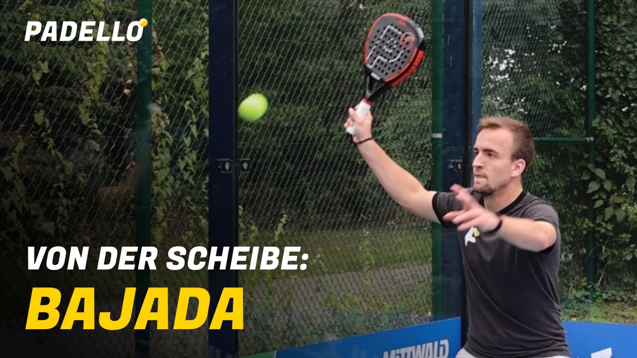 Bajada - so klappt der wichtige Padel Schlag von der Scheibe