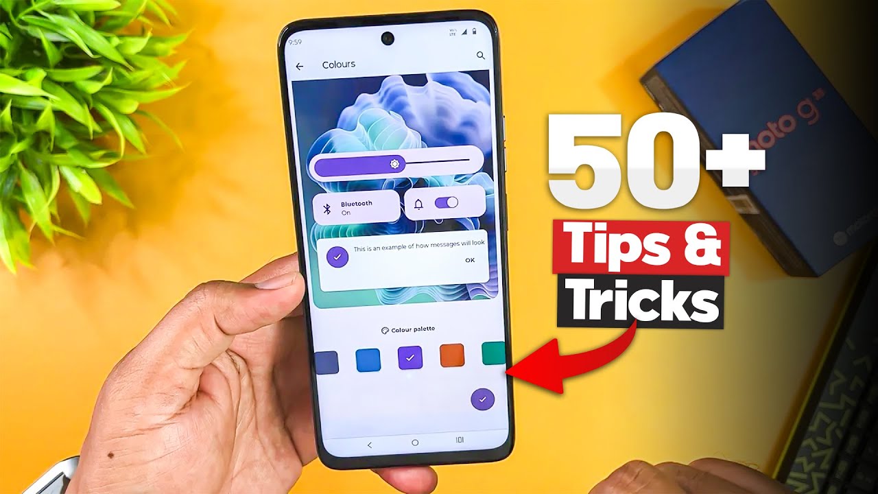 Moto G35 5G and Moto G45 50+ Tips and Tricks in Tamil | Moto UI Features Tamil