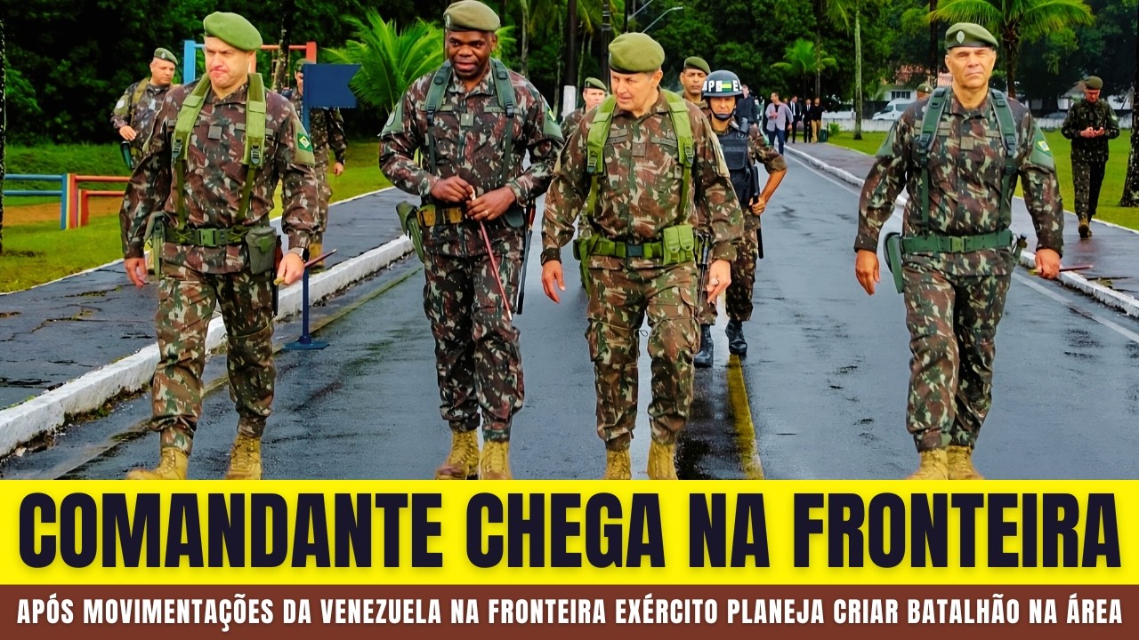 Comandante do Exército QUER FREAR MADURO Com Construção de Batalhão