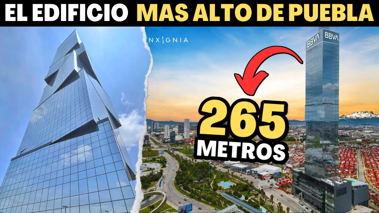 Así avanza la construcción del RASCACIELOS más ALTO de PUEBLA