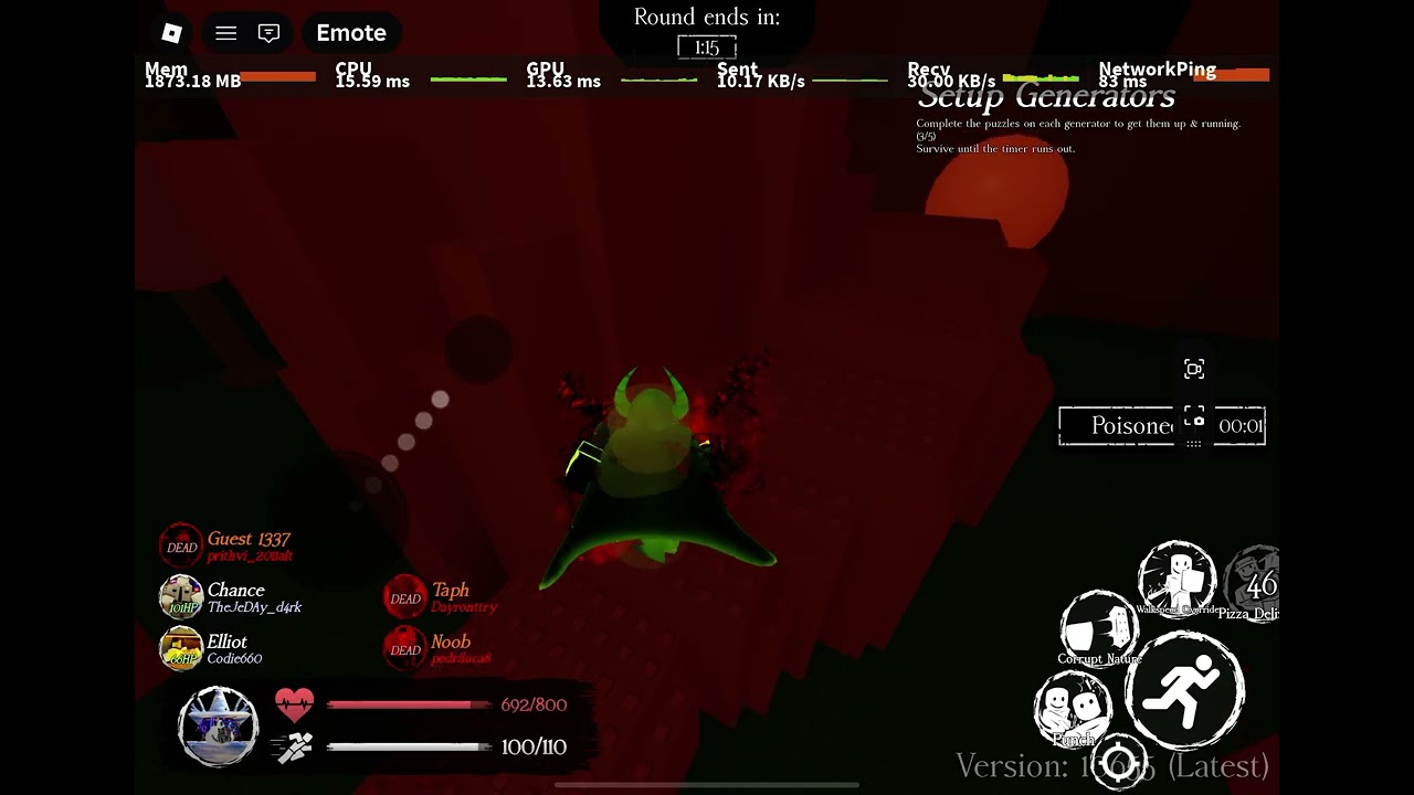 Almost lost to ping 