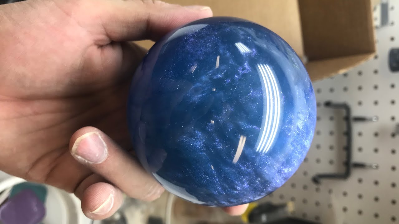 Making a Resin Sphere With a Sphere Jig