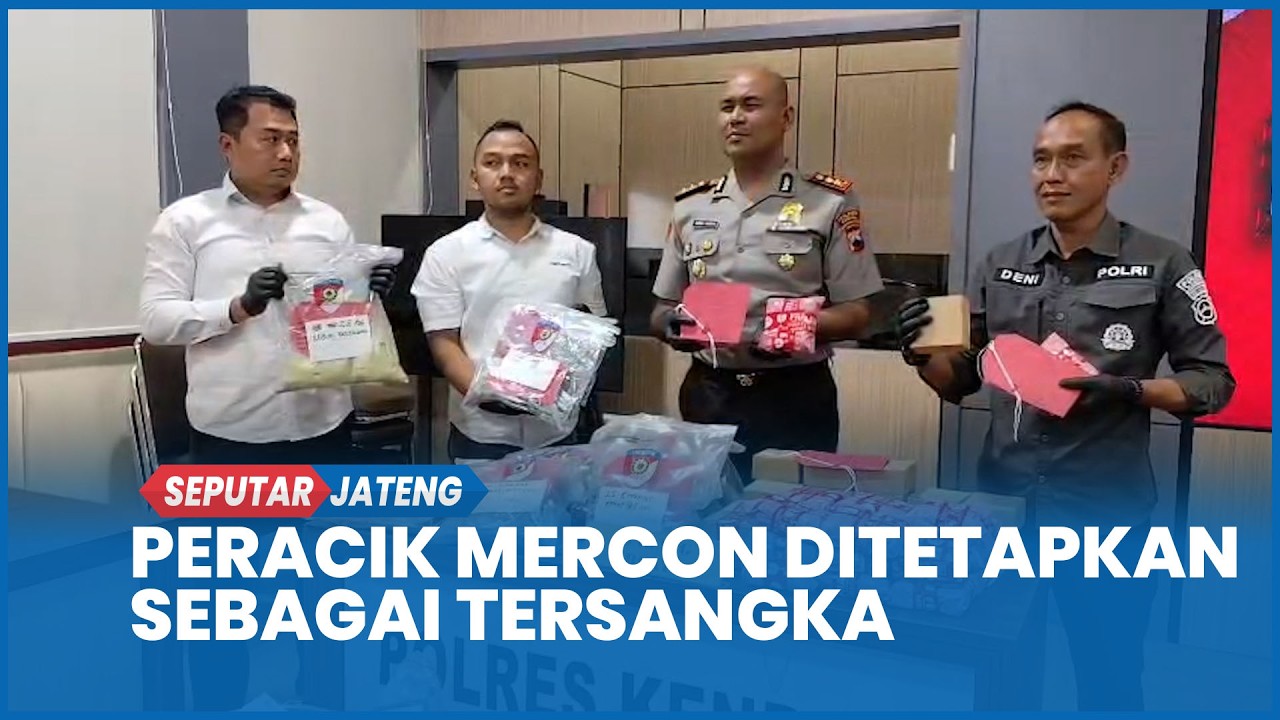 3 Tahun Zoga Produksi Mercon di Kendal, jadi Tersangka Insiden Ledakan